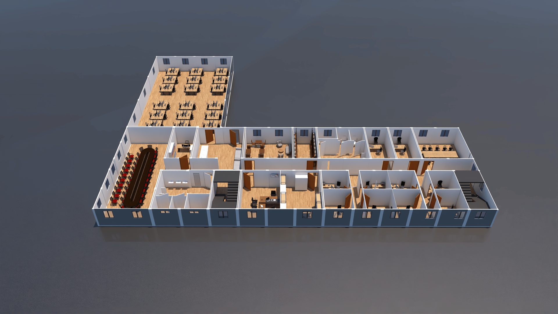 Customized ZAT Cabin modular container solution